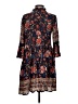 Eri + Ali Floral Blue Casual Dress Size XS - photo 2