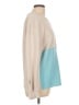 Unbranded 100% Polyester Color Block Tan Pullover Sweater Size L - photo 4