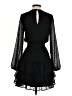 Express 100% Polyester Black Cocktail Dress Size XS - photo 2