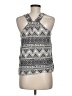 Timing 100% Rayon Silver Sleeveless Blouse Size M - photo 2