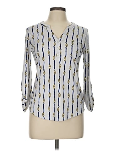 Dna Couture 3/4 Sleeve Blouse (view 1)