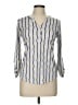 Dna Couture Gray 3/4 Sleeve Blouse Size L - photo 1