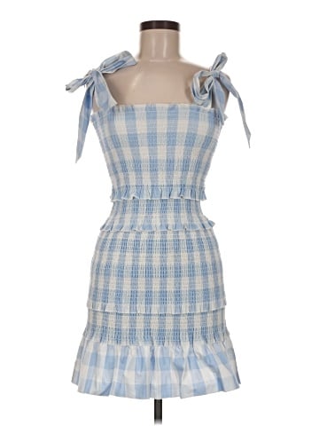 Aqua Casual Dress (view 1)
