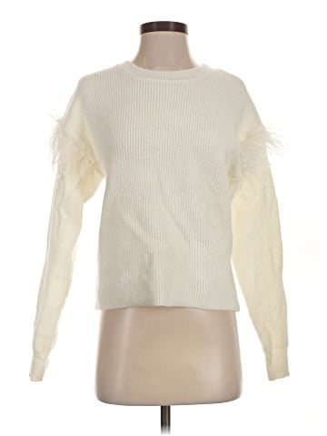 Aqua Pullover Sweater (view 1)