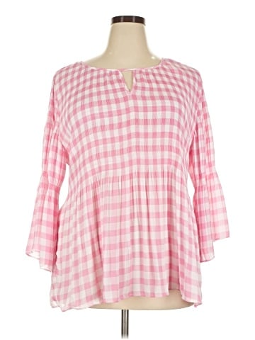 Floral & Ivy 3/4 Sleeve Blouse (view 1)