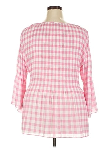 Floral & Ivy 3/4 Sleeve Blouse (view 2)