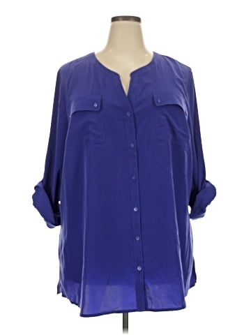 Lane Bryant 3/4 Sleeve Blouse (view 1)