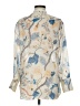 Chloé 100% Ramie Print Ivory Long Sleeve Blouse Size EU (FR) 38 / US 6 - photo 2