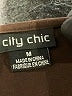 City Chic Solid Brown Casual Dress Size 18 Plus (M) - photo 7