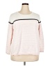 Tommy Hilfiger Stripes Pink Pullover Sweater Size 2X - photo 1
