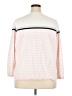 Tommy Hilfiger Stripes Pink Pullover Sweater Size 2X - photo 2