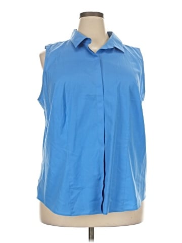 Talbots Sleeveless Button-Down Shirt (view 1)