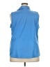 Talbots Blue Sleeveless Button-Down Shirt Size 18 - photo 2