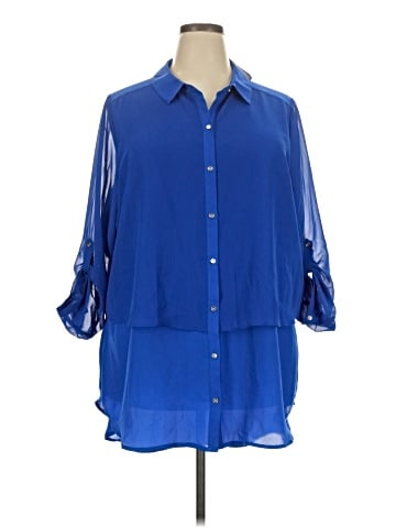 Lane Bryant 3/4 Sleeve Blouse (view 1)