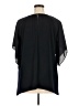 PREMISE 100% Polyester Black Short Sleeve Blouse Size 1X - photo 2