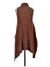 Krazy Kat 100% Polyester Brown Cardigan Size S - photo 2