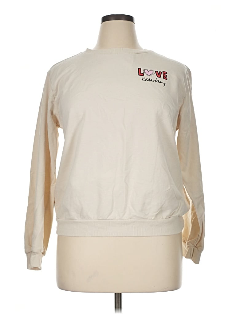 Pre-owned Keith Haring Sweatshirt In Ivory