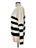 DKNY Jeans Stripes Ivory Pullover Sweater Size L - photo 5