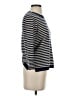 J.Crew 100% Cashmere Stripes Blue Cashmere Pullover Sweater Size S - photo 4