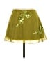 Shein 100% Polyester Tropical Green Casual Skirt Size 2 - photo 1