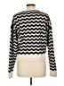 Noisy May Chevron-herringbone Ivory Pullover Sweater Size L - photo 2