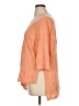 Soft Surroundings 100% Polyester Orange 3/4 Sleeve Blouse Size XL - photo 5