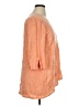 Soft Surroundings 100% Polyester Orange 3/4 Sleeve Blouse Size XL - photo 4