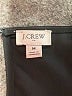 J.Crew Factory Store 100% Polyester Black Short Sleeve Top Size M - photo 4