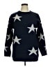 Evelyn Taylor 100% Acrylic Stars Blue Pullover Sweater Size XL - photo 1