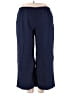 Caslon Blue Linen Pants Size XXL Petite - photo 1