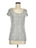 H&M L.O.G.G. Silver Short Sleeve Top Size M - photo 1