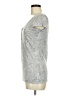 H&M L.O.G.G. Silver Short Sleeve Top Size M - photo 5