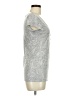 H&M L.O.G.G. Silver Short Sleeve Top Size M - photo 4