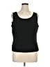 Kasper Black Sleeveless Top Size 16 - photo 1