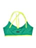 Assorted Brands Color Block Green Swimsuit Top Size M - photo 2