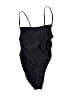 InGear Solid Black One Piece Swimsuit Size L - photo 1