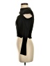 DAZY Black Long Sleeve Top Size S - photo 5