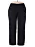 Talbots Solid Black Casual Pants Size 2X - photo 1