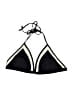 Joe Fresh 100% Polyester Chevron-herringbone Black Swimsuit Top Size XL - photo 1