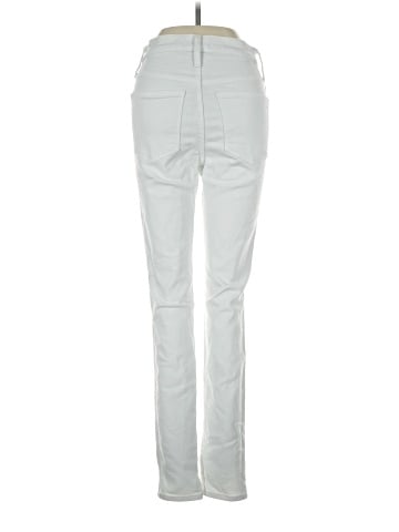 Madewell 10" High-Rise Skinny Jeans in Pure White (view 2)