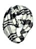 Ann Taylor LOFT Plaid Gray Scarf One size - photo 1