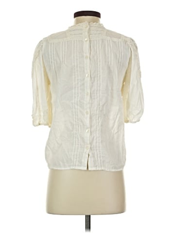 By Anthropologie 3/4 Sleeve Blouse (view 2)