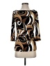 DressBarn Brown 3/4 Sleeve Blouse Size 4 - photo 1