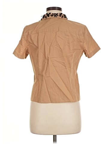 J.Crew Collection Short Sleeve Blouse (view 2)