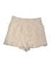 H&M Solid Tan Khaki Shorts Size 10 - photo 1