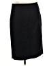 J.Crew 100% Wool Solid Black Wool Skirt Size 6 - photo 1