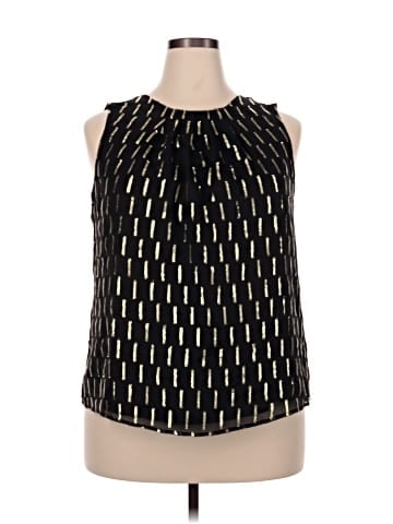 Worthington Sleeveless Blouse (view 1)
