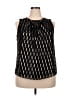 Worthington Black Sleeveless Blouse Size XXL - photo 1