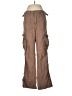 Bershka Brown Cargo Pants Size 6 - photo 1