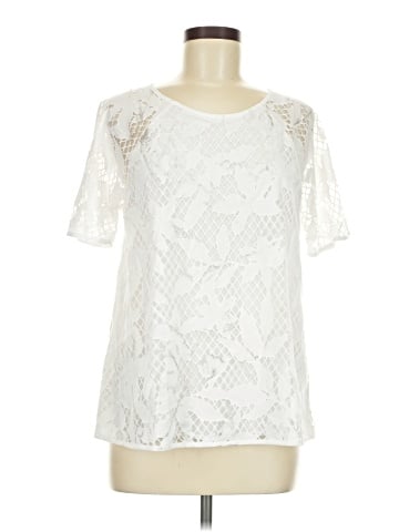 Ann Taylor Short Sleeve Top (view 1)